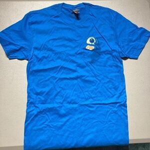 Star Wars TeeTurtle Blue BB8 Droid Pocket Tee T-Shirt Men's Small S Movie Retro